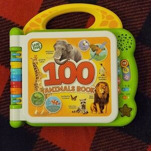 LeapFrog 100 Animals Book - Green and Yellow